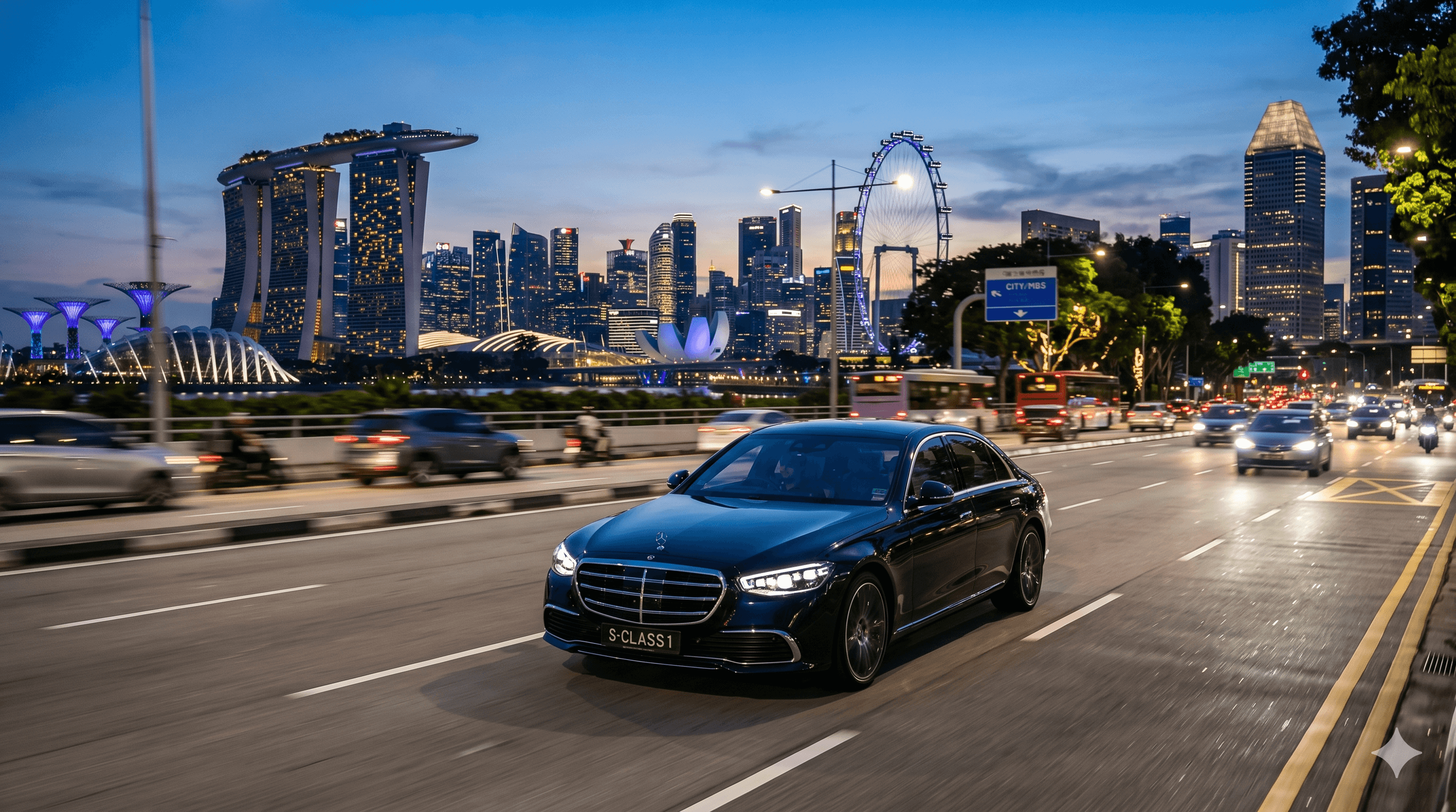 Luxury Car Hire Singapore: What to Expect From a Professional Transfer