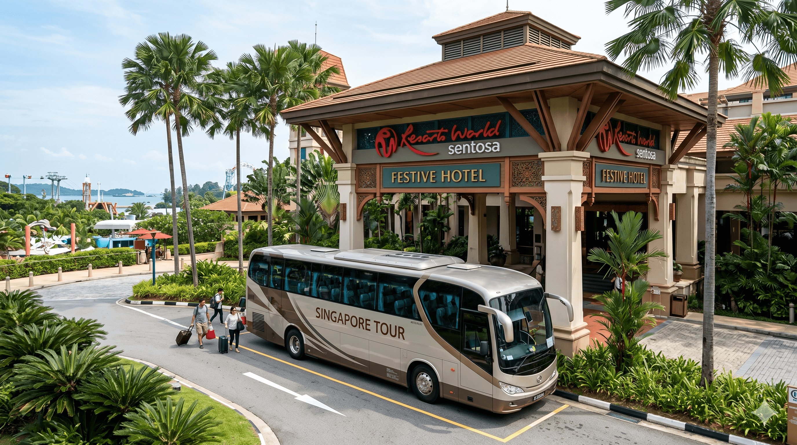 Sentosa Corporate Retreat Transport: A Planning Guide for Singapore Teams