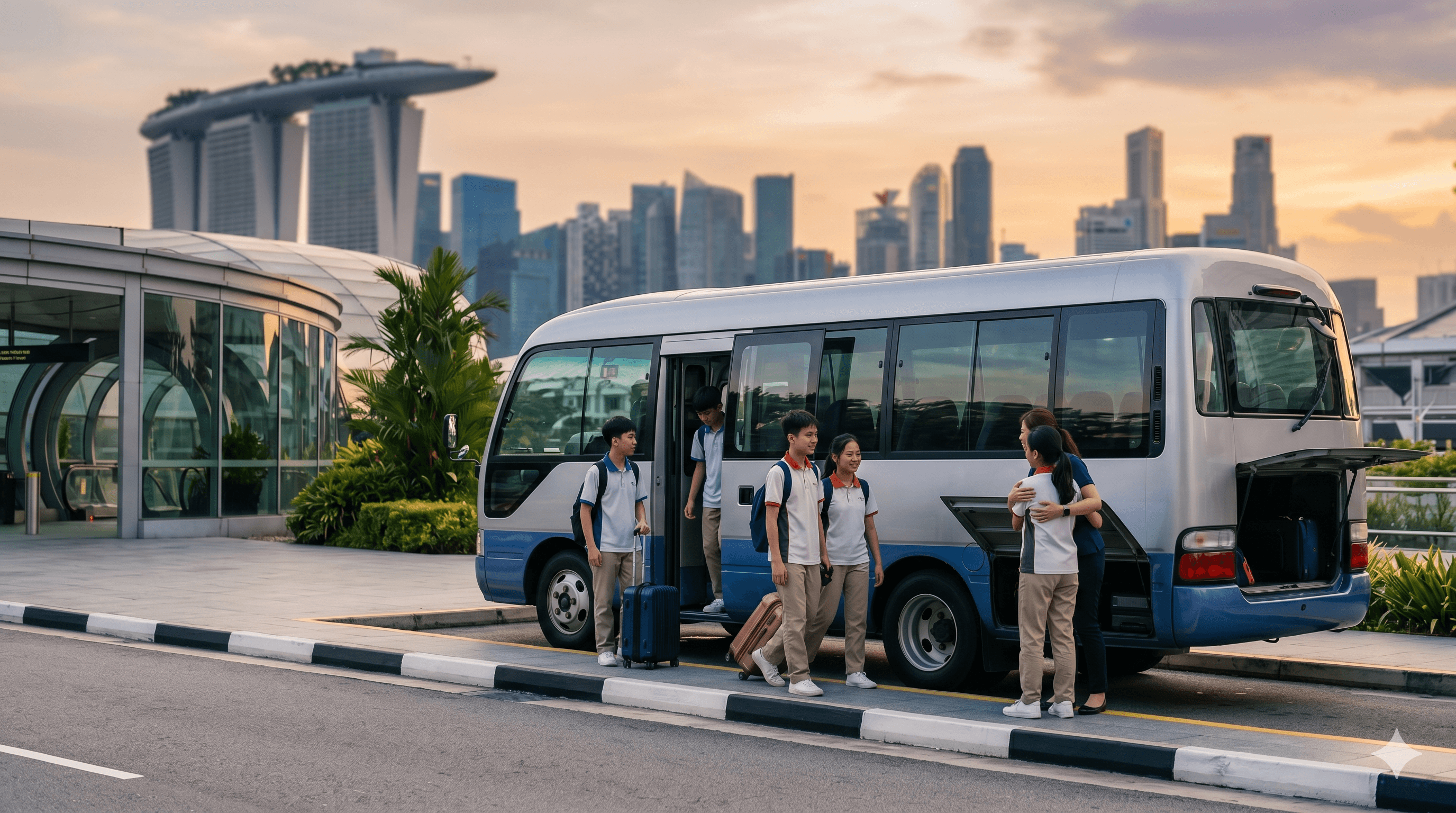 School Overseas Programme Transport Singapore: Changi Send-Offs Done Right